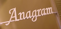 二子新地の美容室Anagramのロゴ