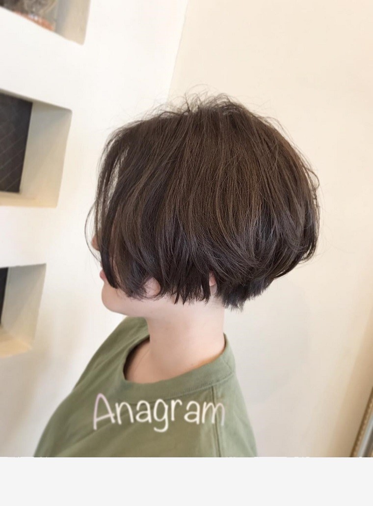 アッシュグレー・ショート