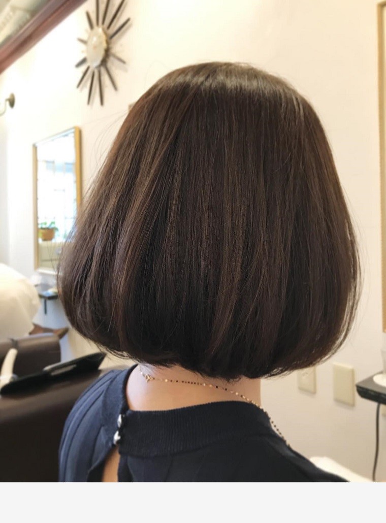 ナチュラルグレージュ・ボブ