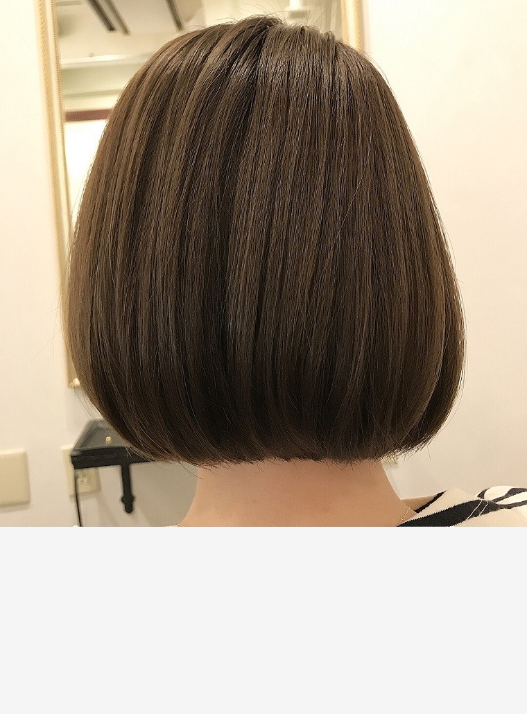 グレージュボブ